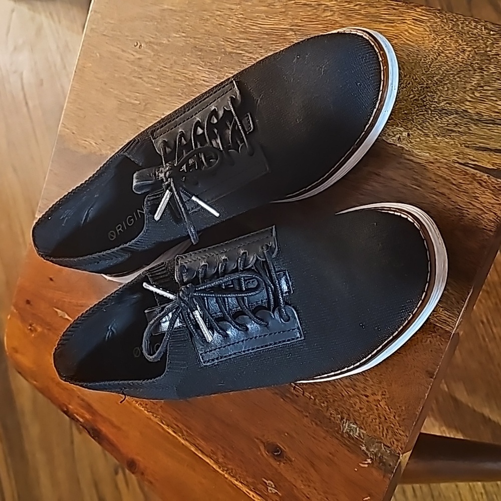 Cole Haan Black Light Weight Oxfords